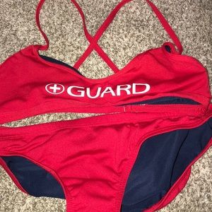 Lifeguard bathing suit
